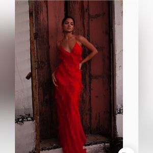 Rat & Boa Celicia Red Dress XS